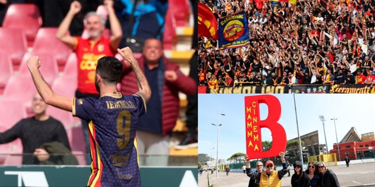 Catanzaro, dopo 17 anni è di nuovo Serie B: è festa all'Arechi