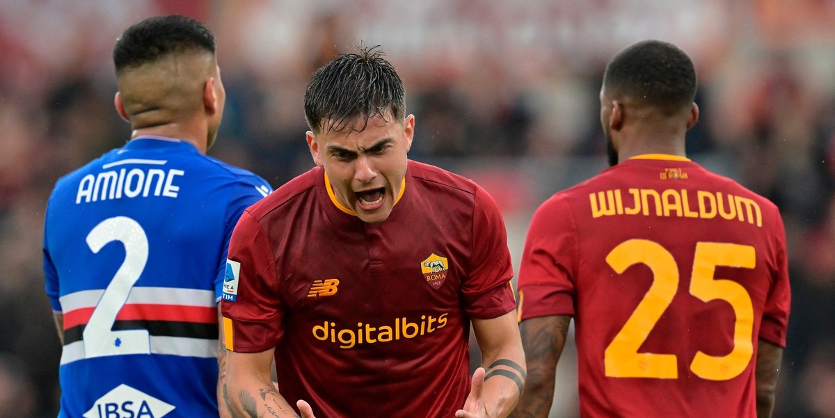 Roma-Sampdoria 3-0: Wijnaldum, Dybala ed El Shaarawy firmano la vittoria