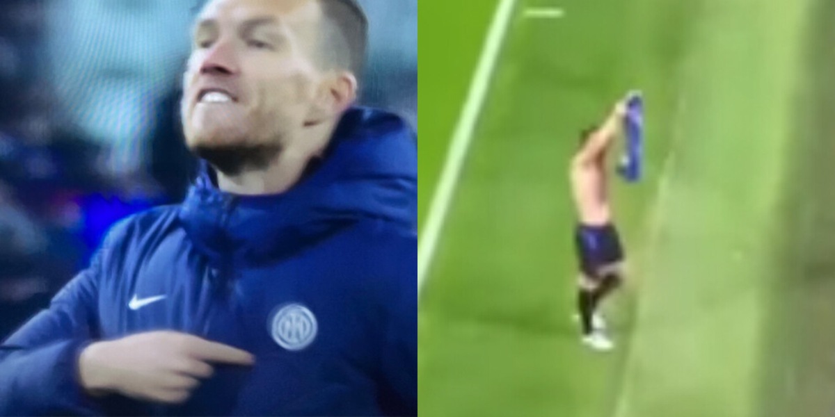 Dzeko, stemma e maglia: il gesto che esalta i tifosi dell’Inter