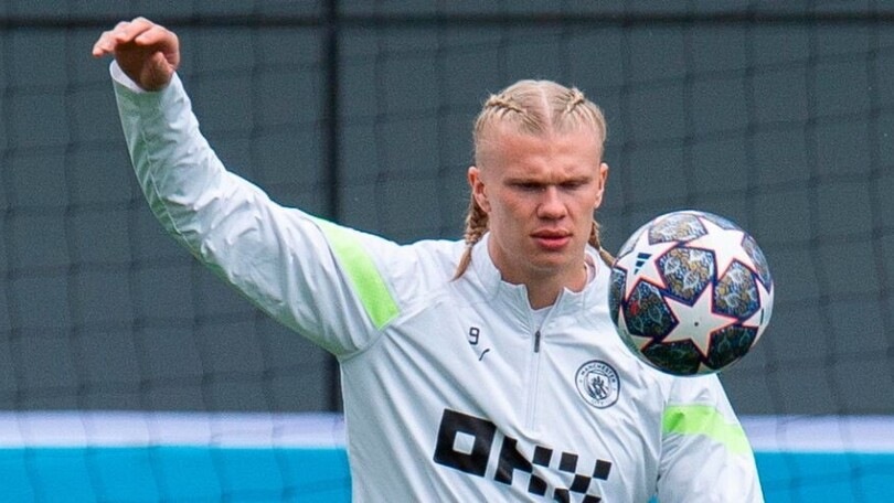 Haaland, treccine da vichingo per la Champions: City-Bayern da brividi