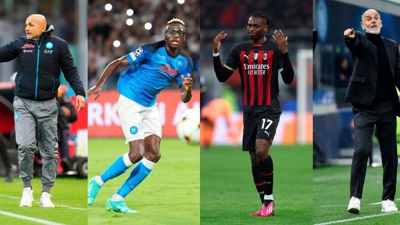 Napoli-Milan, le probabili formazioni di Spalletti e Pioli