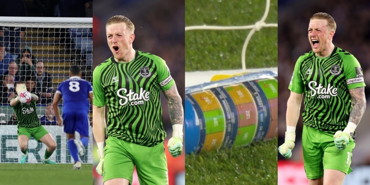 Pickford e il retroscena della bottiglia che "ha previsto" il rigore di Maddison