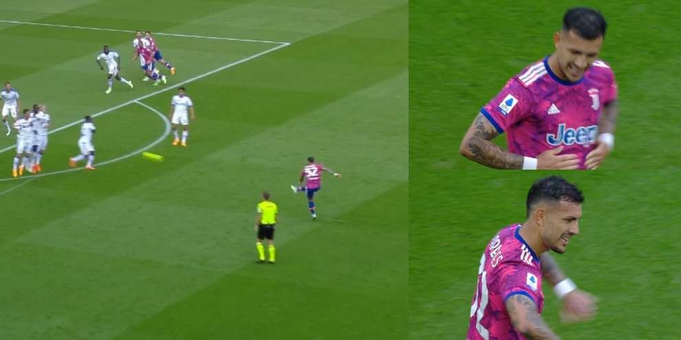 Paredes, a Lecce primo gol con la Juve: l'esultanza "togli la polvere"