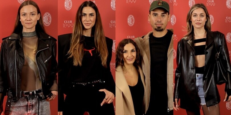 Da Melissa Satta ad Elettra Lamborghini: quanti vip per Milan-Inter