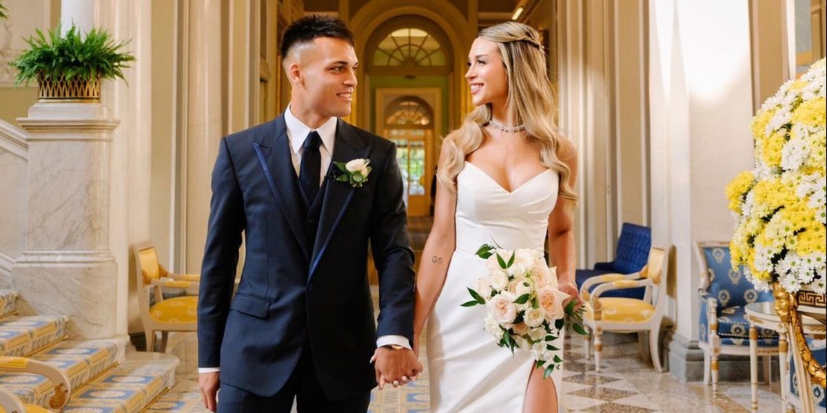 Lautaro Martinez, il messaggio social ad Agustina dopo le nozze