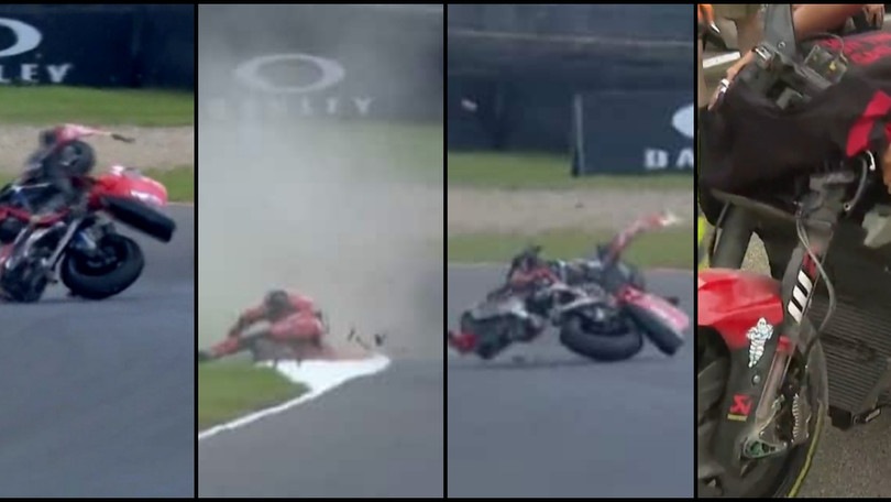 MotoGP, incidente e paura al Mugello ma il pilota sta bene