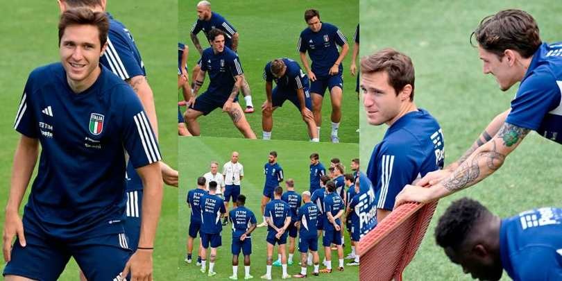 Il discorso di Mancini e il feeling Chiesa-Zaniolo: così l'Italia si prepara per la Nations League