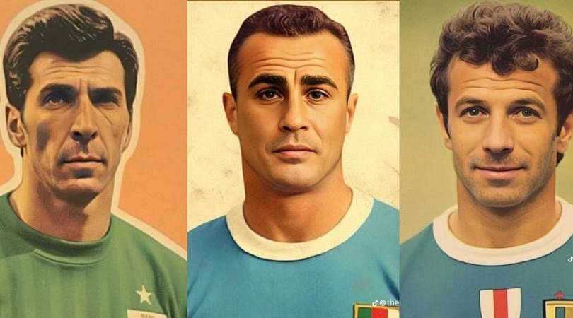 Da Buffon e Del Piero, l’Italia campione del mondo in stile vintage