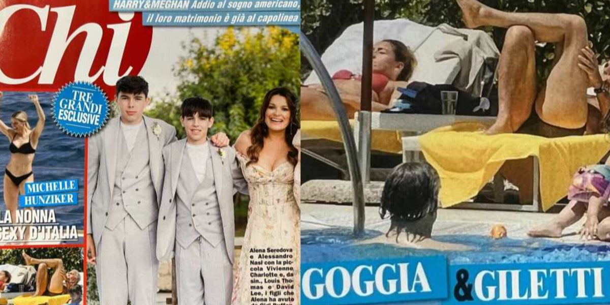Sofia Goggia e Massimo Giletti in piscina: la foto infiamma il gossip