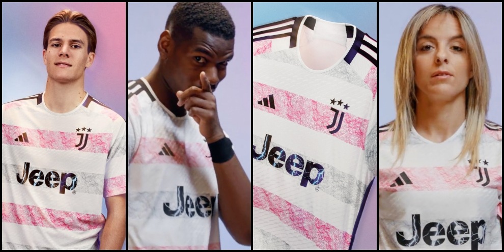Juve, seconda maglia: le Alpi, il Monte Rosa, il richiamo a Torino