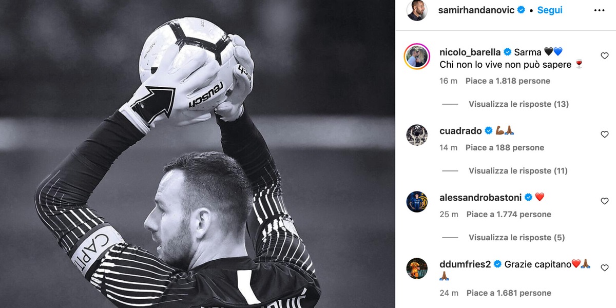 Handanovic saluta l'Inter, Cuadrado si unisce: quanti gol rifilati a Samir