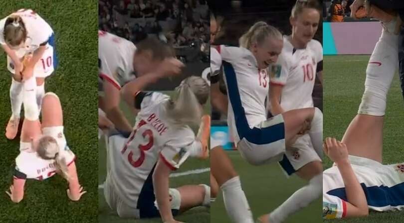 Bjelde ha i crampi: l'originale soluzione delle calciatrici della Norvegia