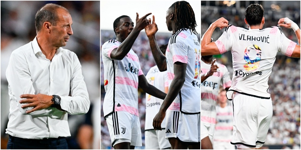 Kean, Weah, Vlahovic: Juventus, che tris al Real Madrid!