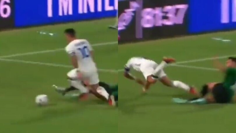 Inter-Egnatia, Lautaro Martinez e la simulazione…imbarazzante