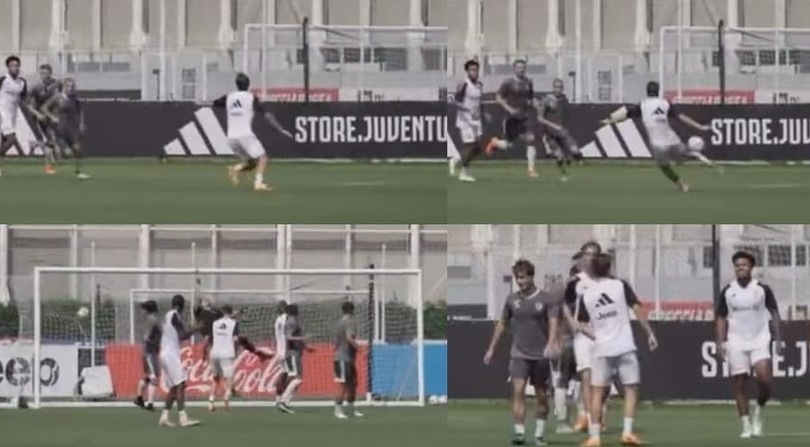 Fagioli di qualità: il gol al volo da fuori area in Juve-Alessandria