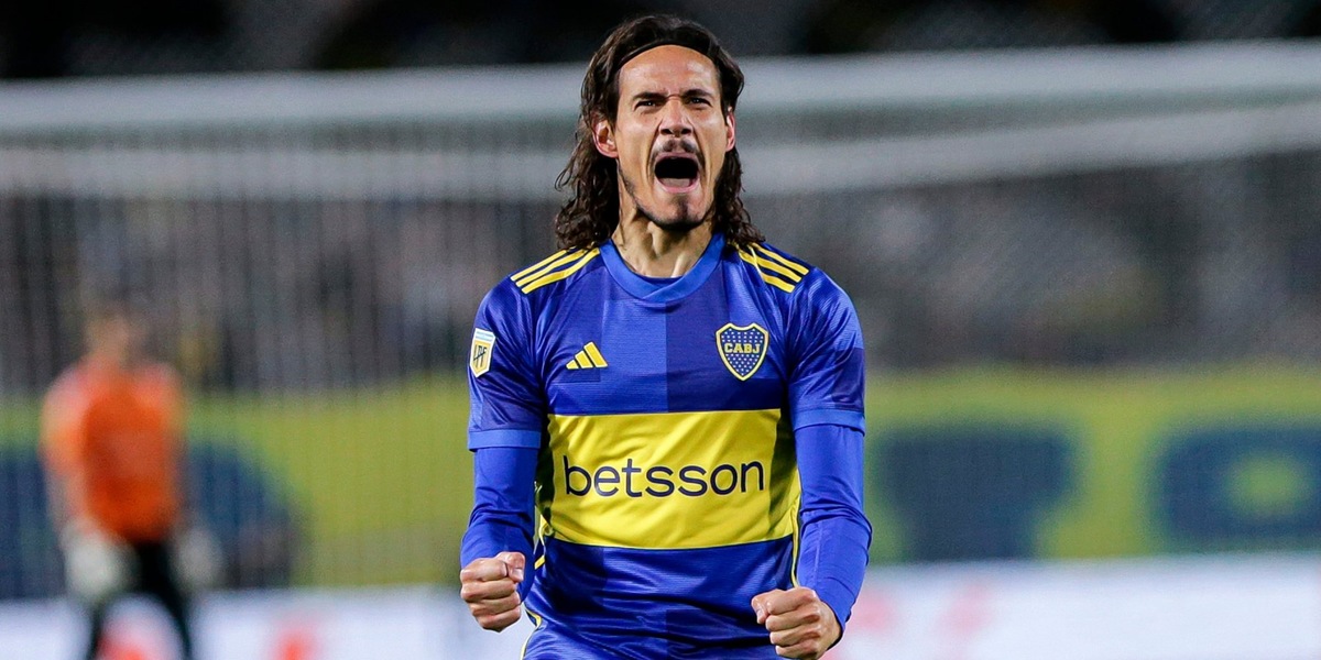 Cavani, primo urlo Boca alla Bombonera!