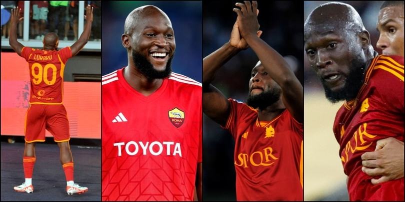 Lukaku, prima serata giallorossa: presentazione e ingresso in campo al 70'