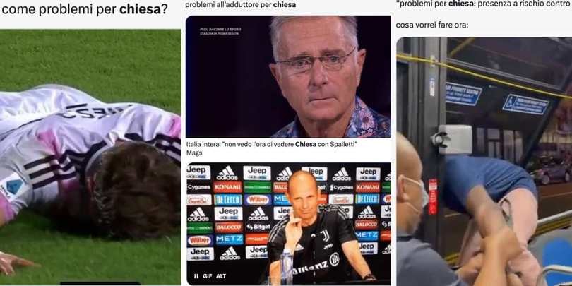 Chiesa, l'infortunio con l'Italia travolge i social Juve: ansia tifosi