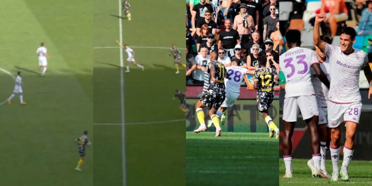 Italiano, lo schema per il gol Fiorentina: il difensore diventa attaccante