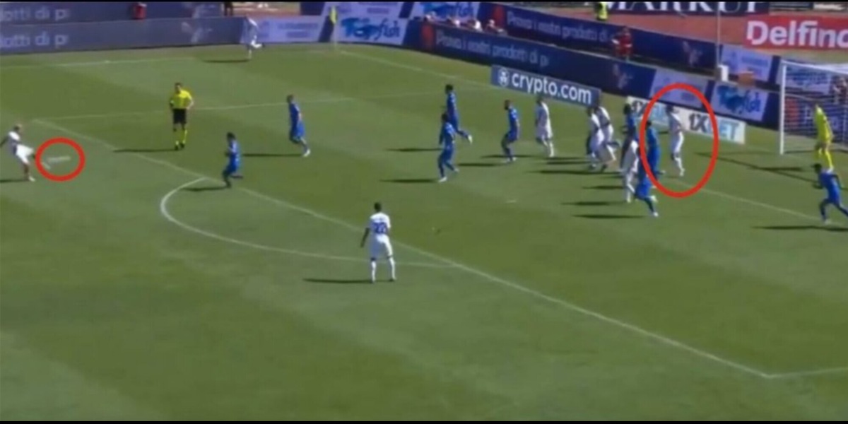 Empoli-Inter, fischia CalVARese: Bastoni in fuorigioco ma non influisce