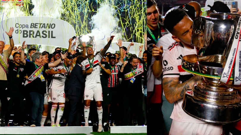 Il San Paolo vince la Coppa del Brasile: Flamengo ko, che festa al Morumbi