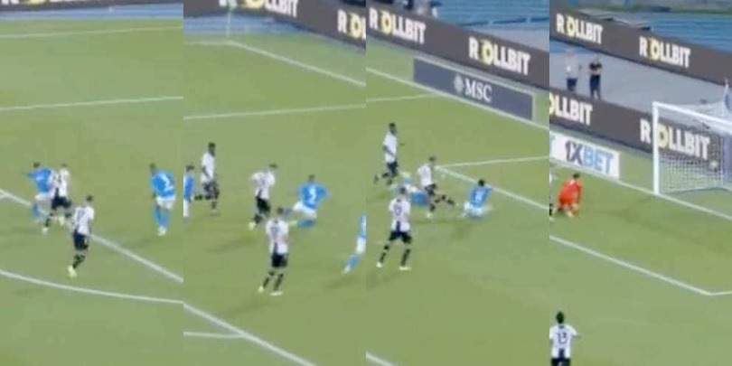 Samardzic come Maradona al Maradona: gol pazzesco in Napoli-Udinese