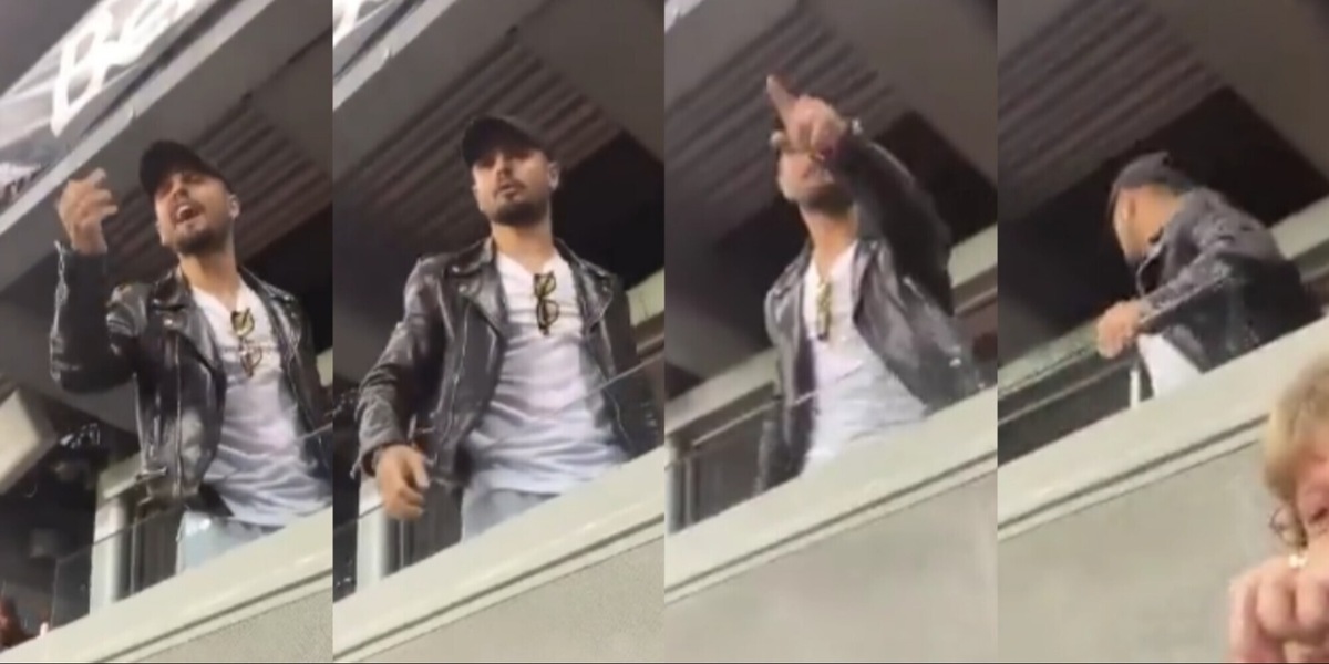 Insigne a muso duro col tifoso del Toronto: dito medio e “Vai a f…”