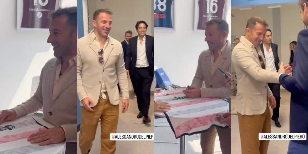 Del Piero, la leggenda della Juventus sbarca negli Emirati