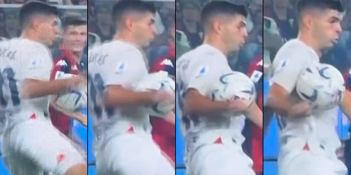 Pulisic, stop di braccio in Genoa-Milan? Le immagini sono eloquenti