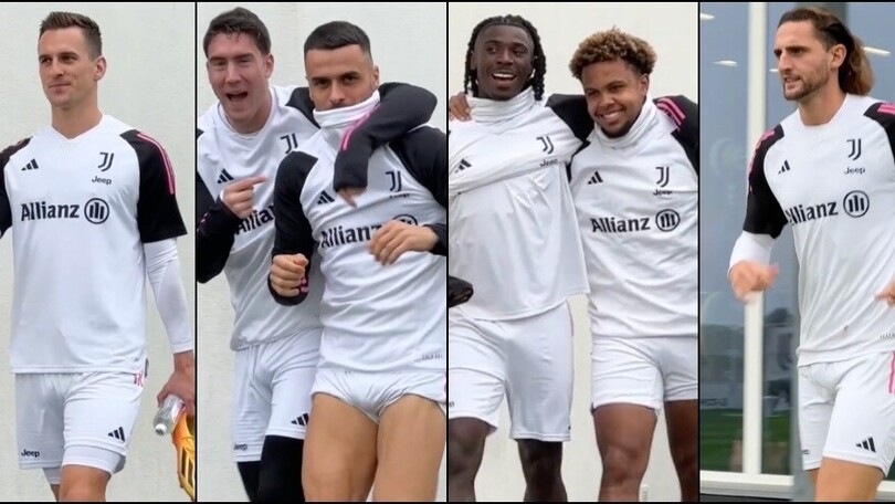 Juve, ultimi rientri e allenamento: Vlahovic-Kostic e McKennie-Kean da ridere