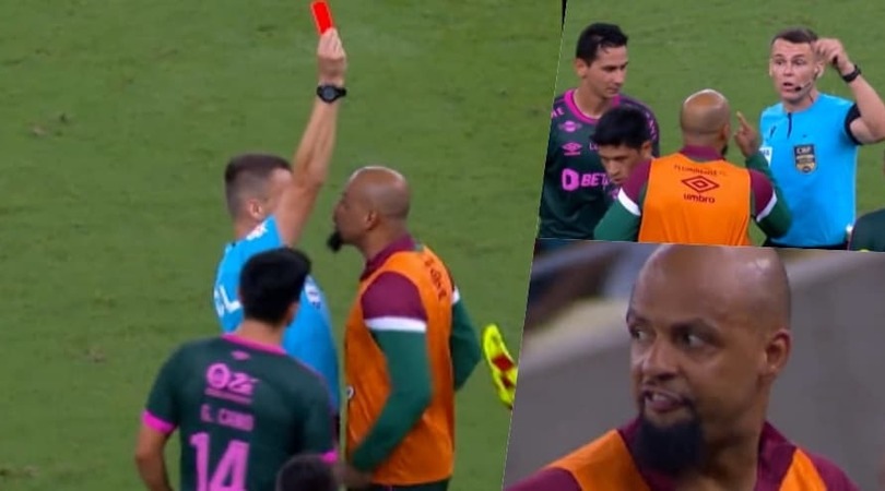 Felipe Melo, seconda ammonizione e rosso dalla panchina: reazione furiosa