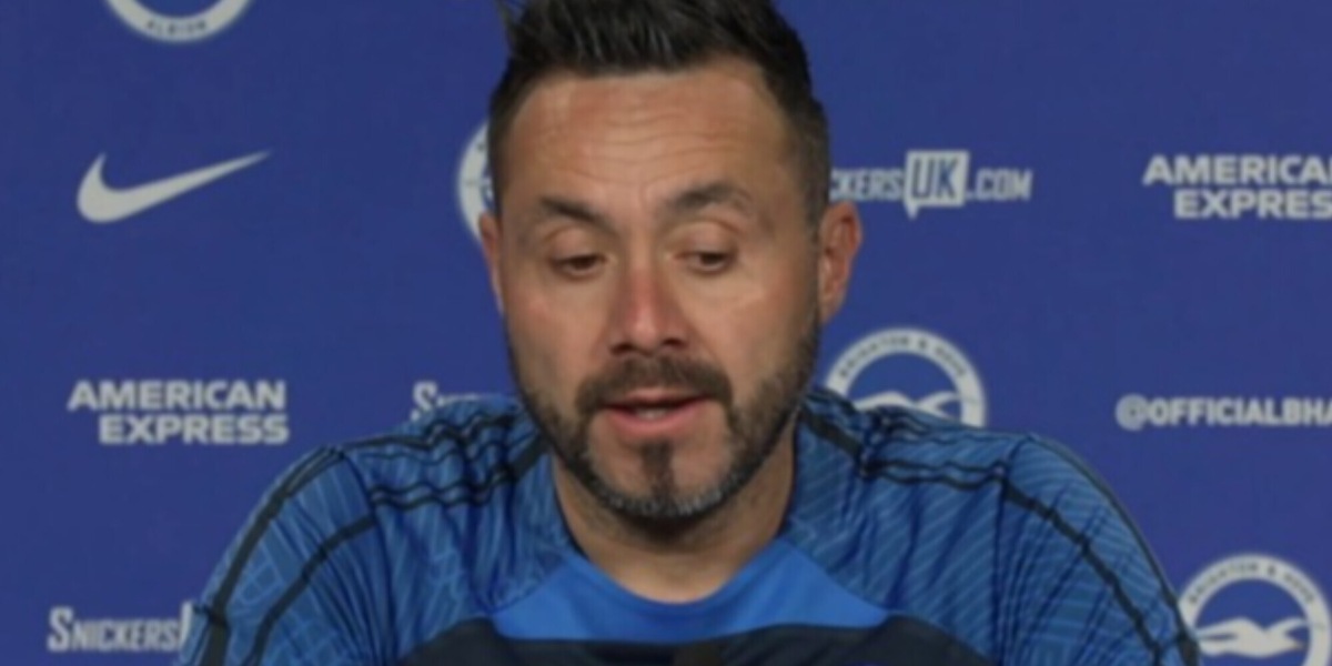 De Zerbi: "Guardiola il migliore, sentirlo parlare di me è un onore ma..."