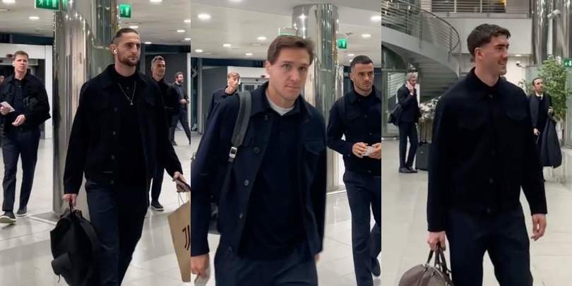La Juve in partenza per Firenze, la carica social dei tifosi: "Forza ragazzi"