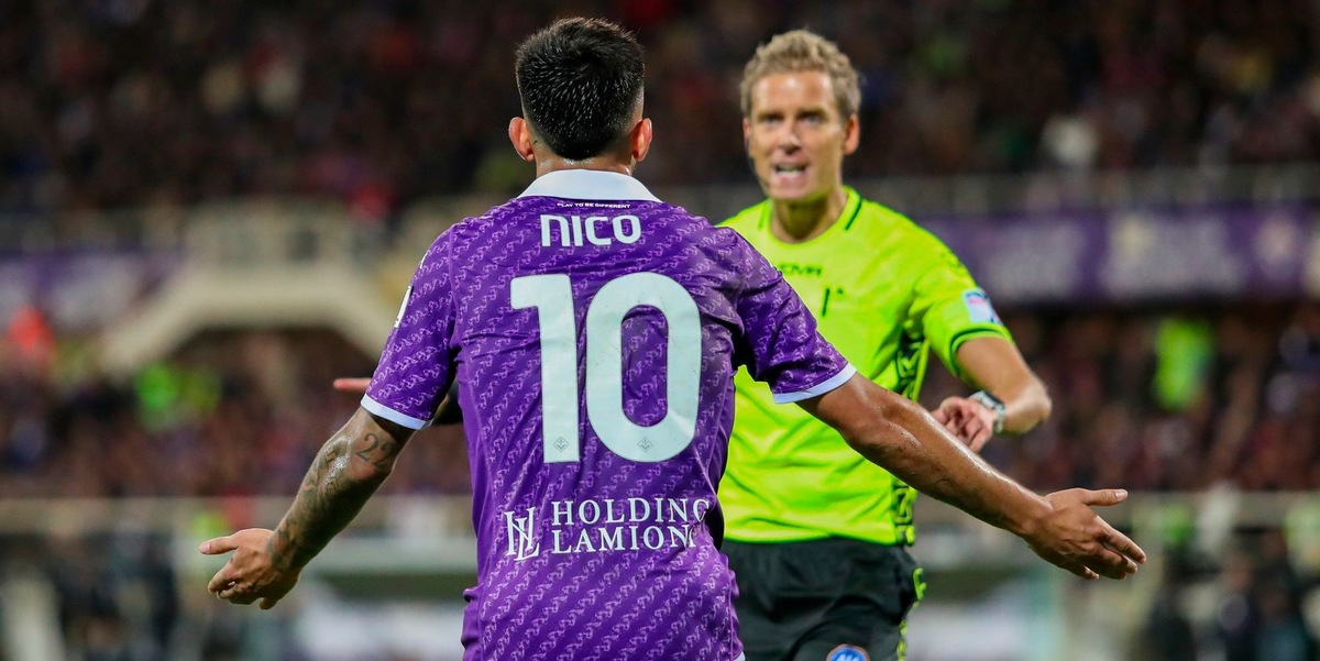 Fiorentina-Juve, fischia CalVARese: manca il giallo a Nico Gonzalez