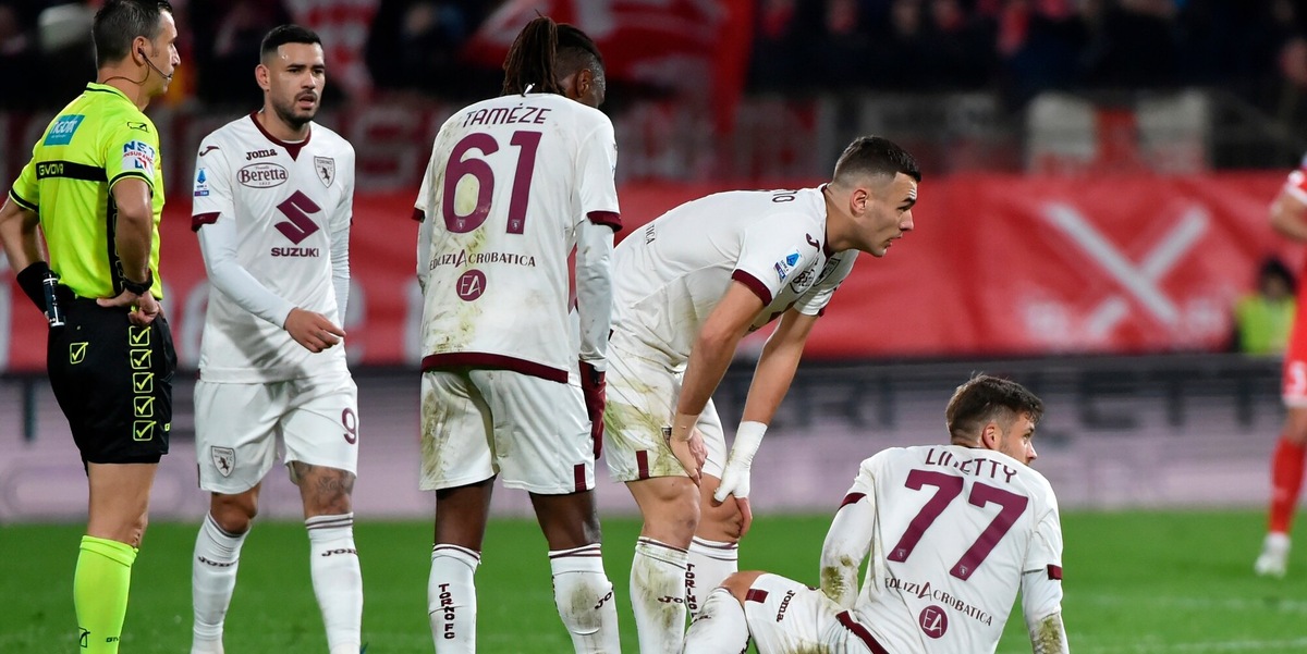 Torino in doppia cifra... ma per i problemi muscolari