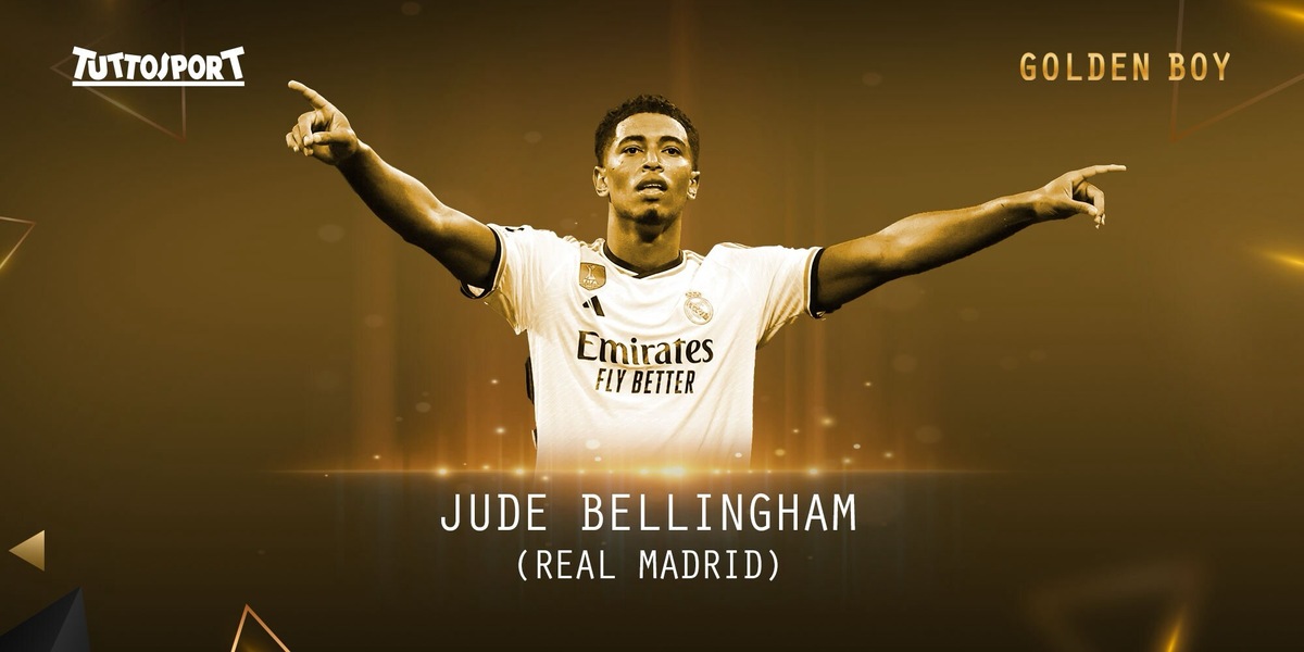 Jude Bellingham è il Golden Boy Absolute Best 2023