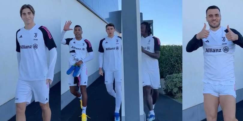 Juve, guarda chi si rivede: Alex Sandro torna in campo e Kean fa cucù