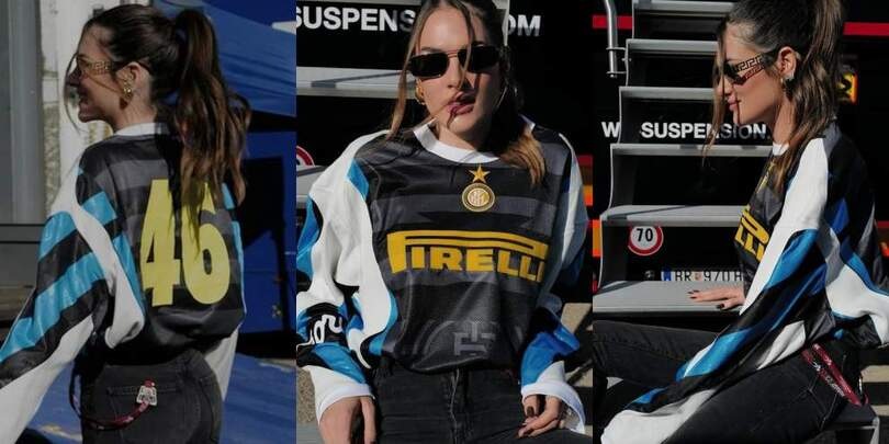 Inter, contro la Juve con una tifosa in più: avete capito chi è?