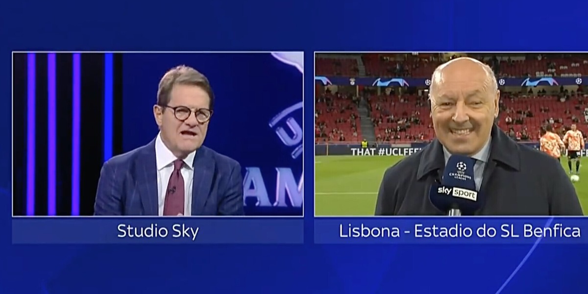 Capello a Marotta: "I giocatori tu li prendi con l'algoritmo?" La risposta