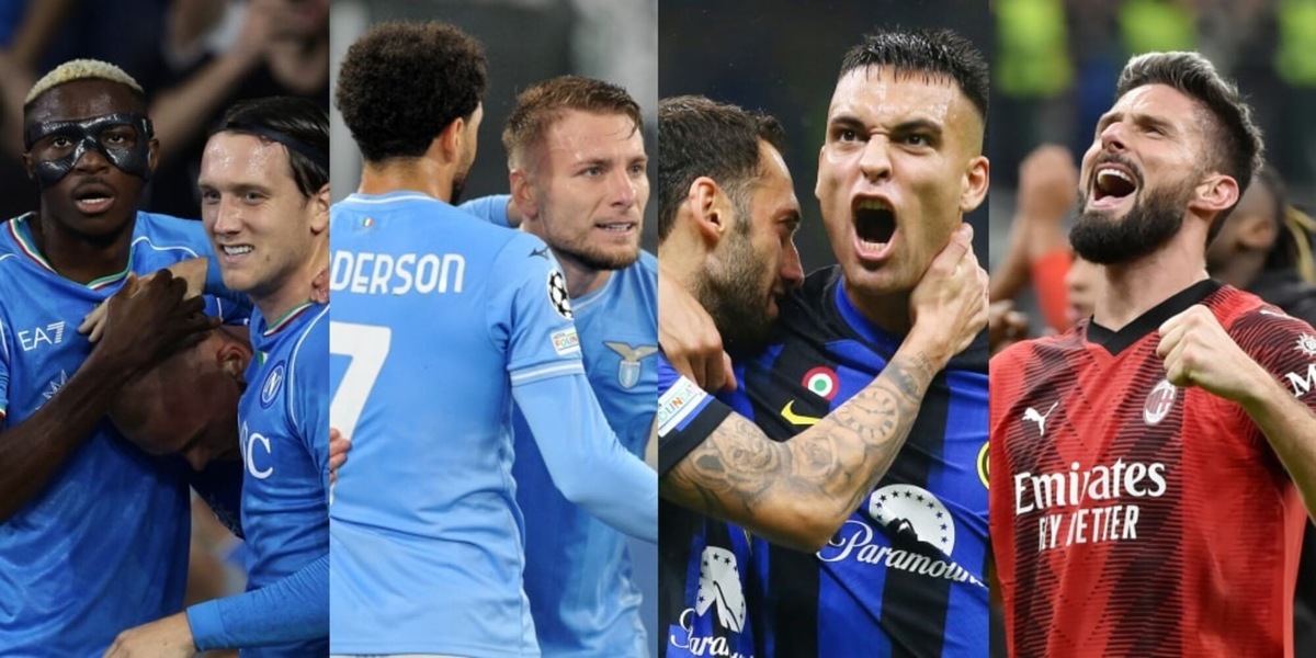 La Champions la gioca Opta: dove arrivano Inter, Napoli, Milan e Lazio?
