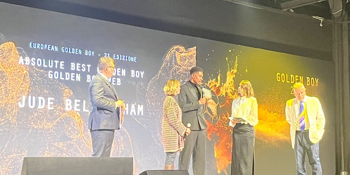 Golden Boy 2023: il trionfo di Bellingham in una serata magica