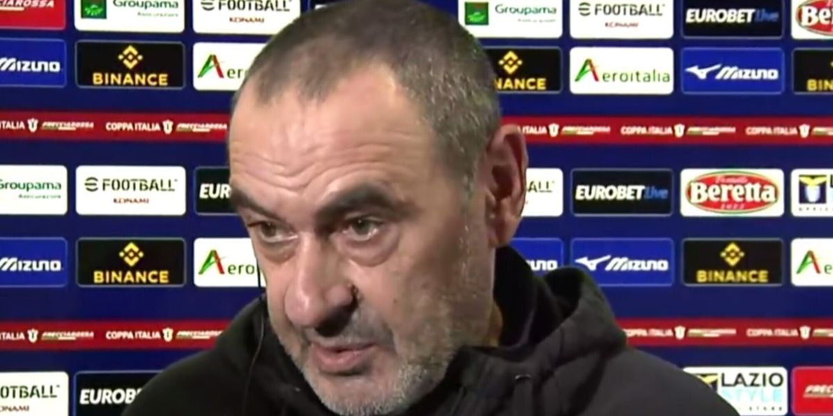 Sarri polemico: “Da quando sono arrivato la Lazio è sempre in crisi”