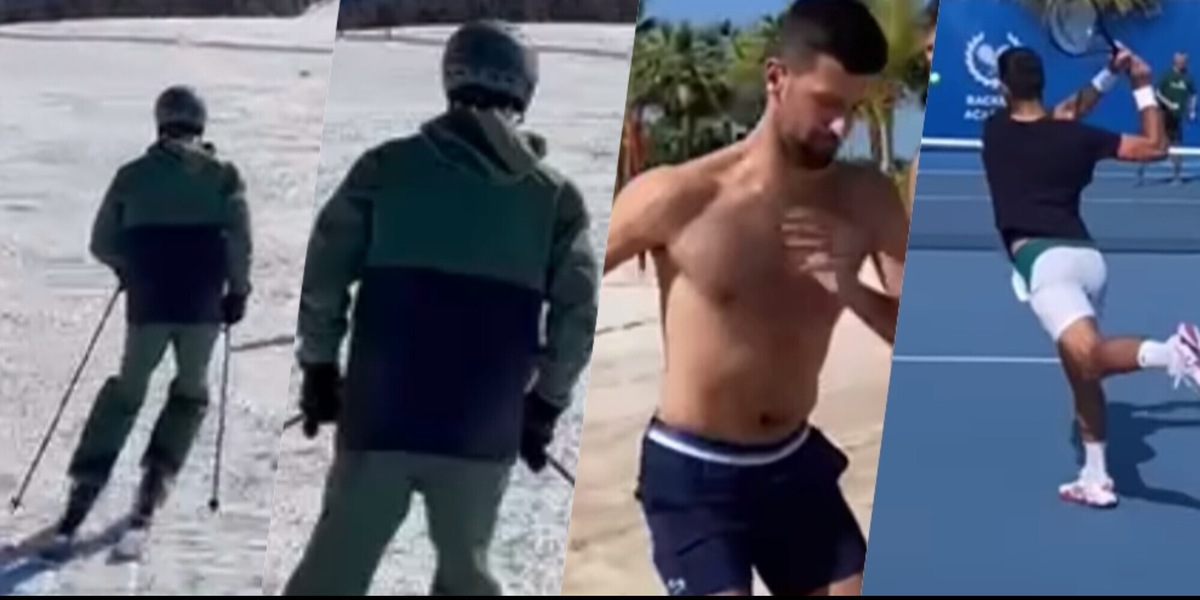 Sinner sulla neve, il messaggio verso gli Australian Open. E Djokovic...