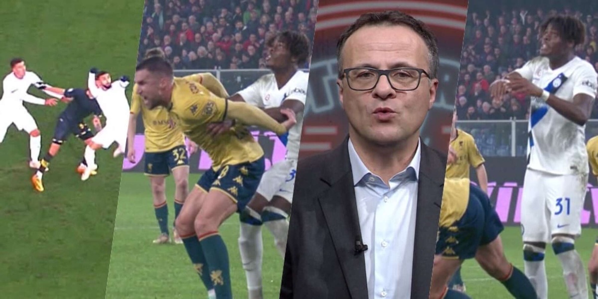 Genoa-Inter e la spinta di Bisseck: l’opinione di Marelli e quel precedente...