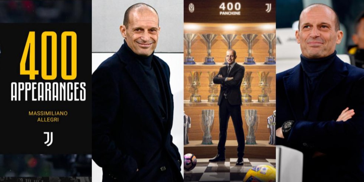 Allegri fa 400 e sorride: "Le critiche? Mi diverto un sacco. Sul mercato..."
