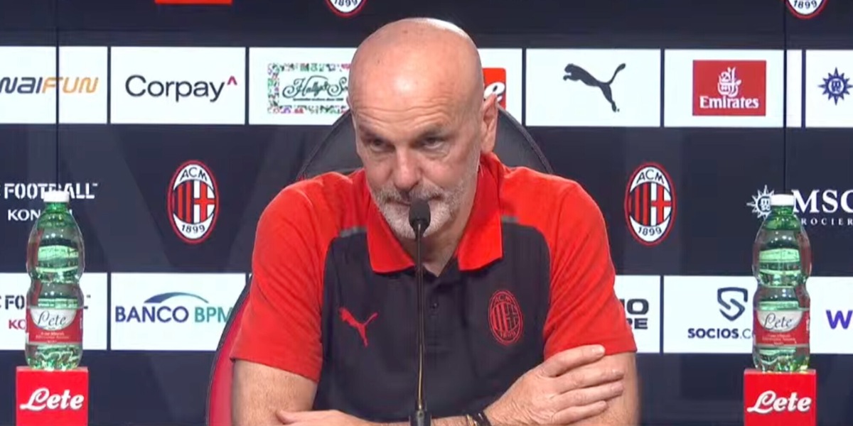 Pioli e il “guardie e ladri” di Allegri: la battuta in conferenza stampa