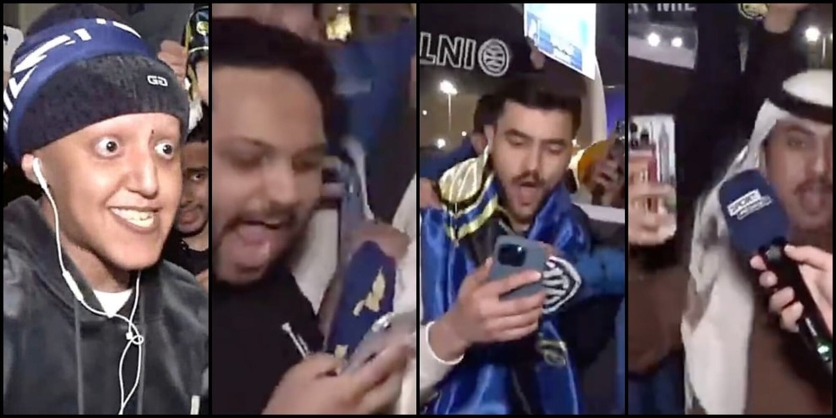 'Tifosi' Inter leggono cori sul cellulare in diretta tv: imbarazzo Arabia