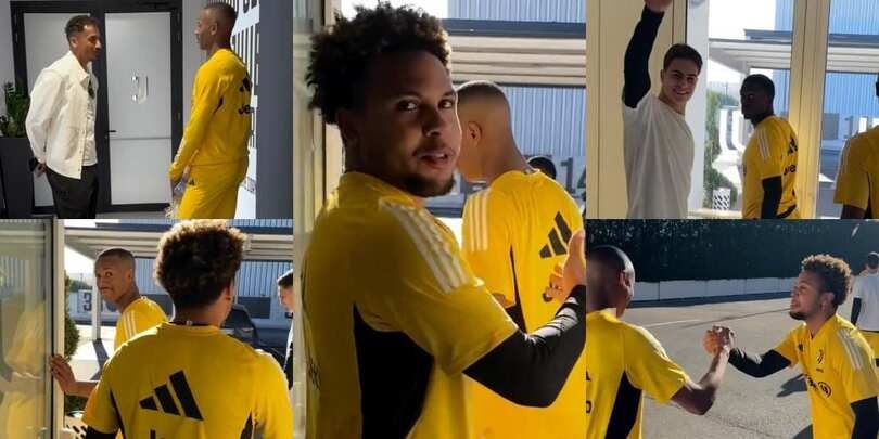 Djaló e il primo allenamento con la Juve: McKennie lo accoglie così