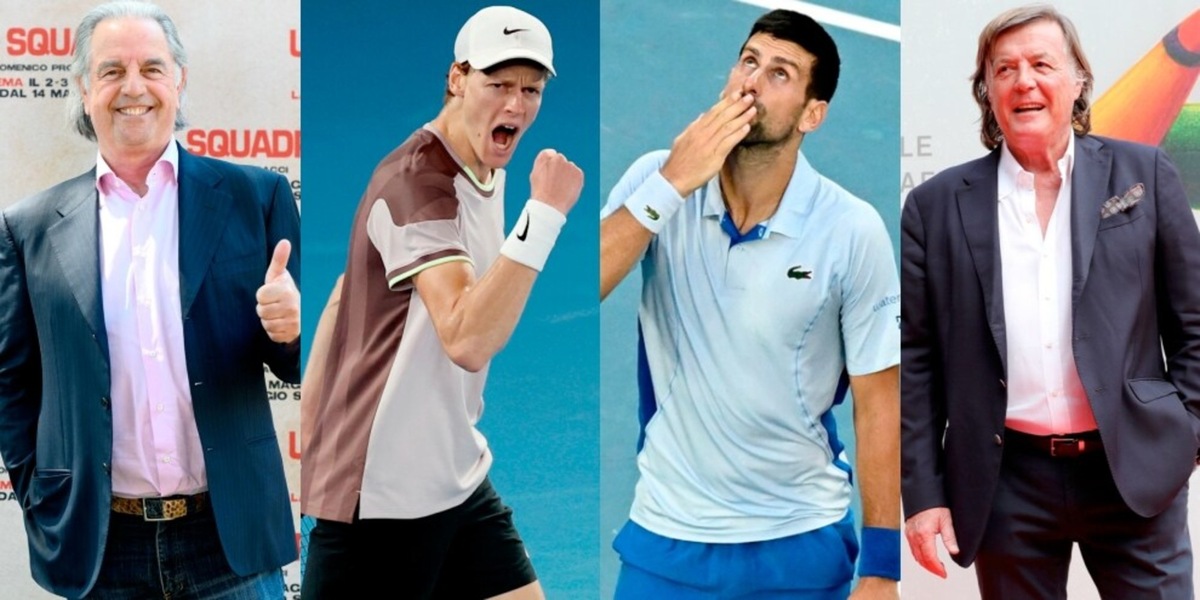 Sinner moscio, Djokovic, il doppio di pippe: Bertolucci e Panatta senza freni
