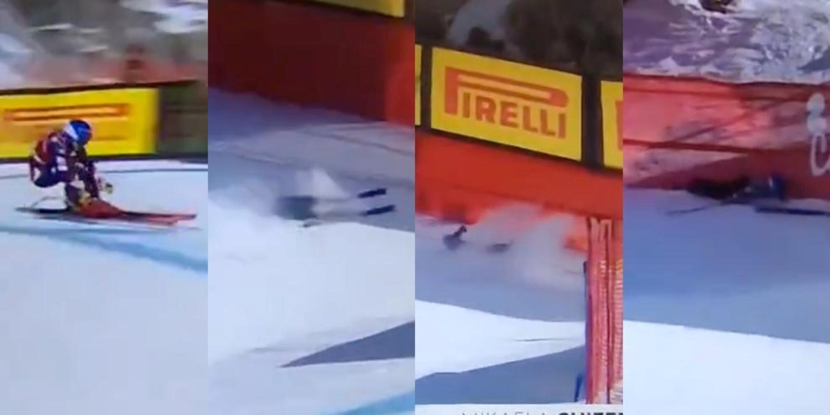 Shiffrin, dramma e paura: si schianta e via in elicottero come Kilde